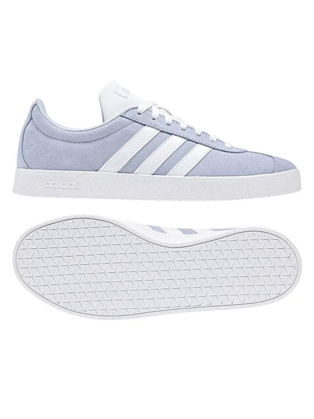Adidas VL Court Sneakers Dove Grey & White